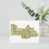Santiago de Compostela Romanesque Cathedral Briefkaart (Staand voorkant)