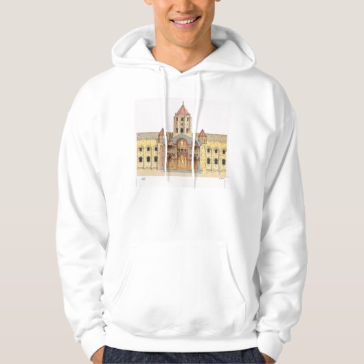 Santiago de Compostela Romanesque Hoodie (Voorkant)