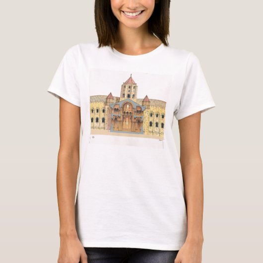 Santiago de Compostela Romanesque T-shirt (Voorkant)