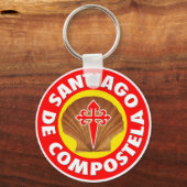 Santiago de Compostela Sleutelhanger (Voorkant)