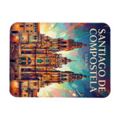 Santiago de Compostela Spanje Magneet (Horizontaal)