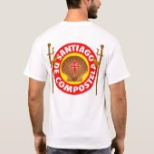Santiago de Compostela T-shirt (Achterkant)