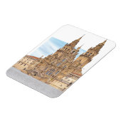 Santiago de Compostela Westerne gevel. Spanje Magneet (Linkerzijde)