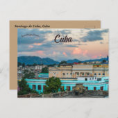 Santiago de Cuba in Cuba Briefkaart (Voorkant / Achterkant)
