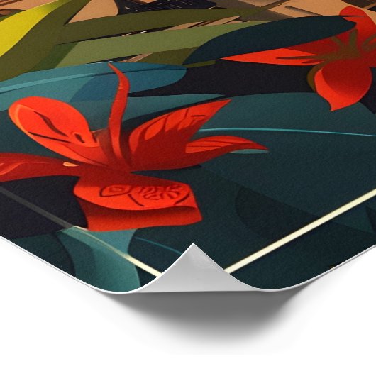 Santiago de Cuba: ritmische ziel van het Caribisch Poster (Hoek)