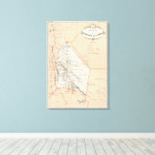 Santiago del Estero, Argentinië Canvas Afdruk (Insitu (Houten vloer))