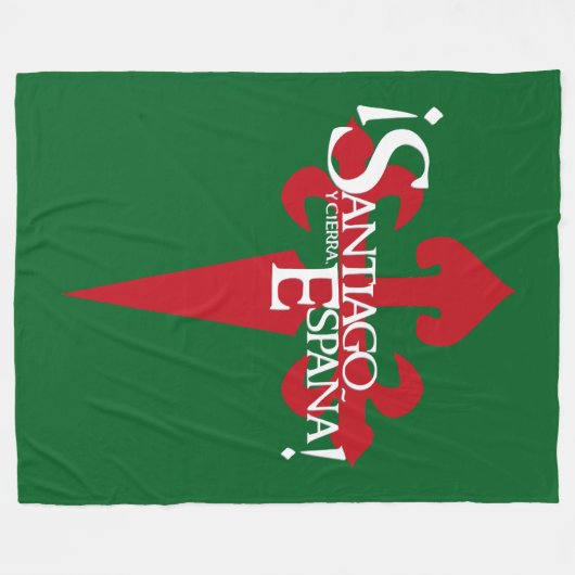 Santiago Fleece Deken (Voorkant (Horizontaal))