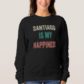 Santiago Is My Happiness Trui (Voorkant)