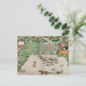 Santiago, Kaapverdië, 1589 2 Briefkaart (Staand voorkant)