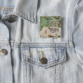 Santiago, Kaapverdië, 1589 2 Vierkante Button 5,1 Cm (In situ)