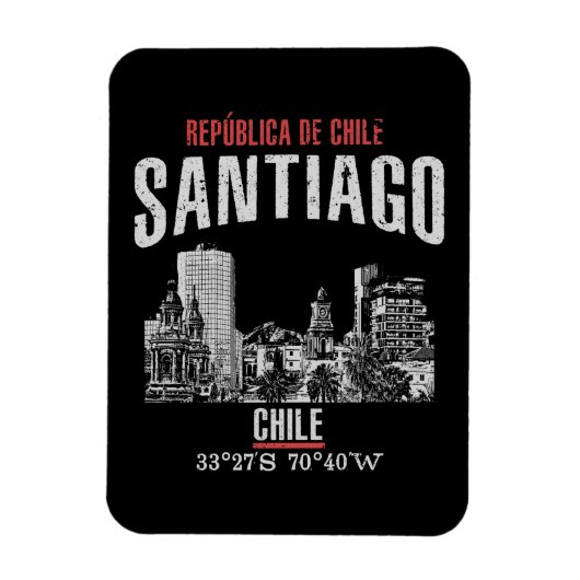 Santiago Magneet (Verticaal)