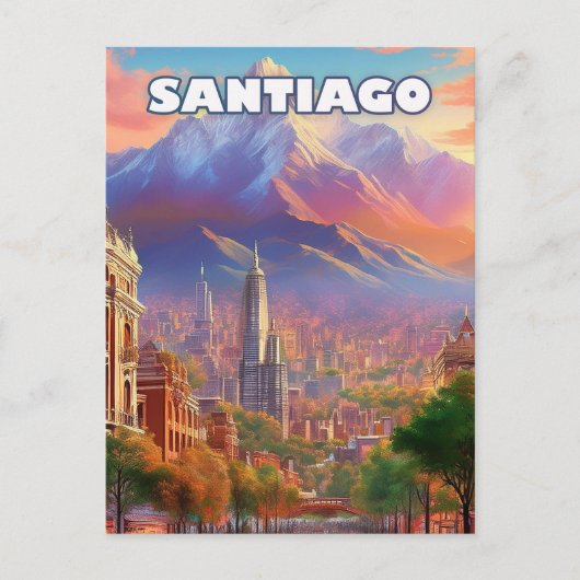Santiago reveals his soul briefkaart (Voorkant)