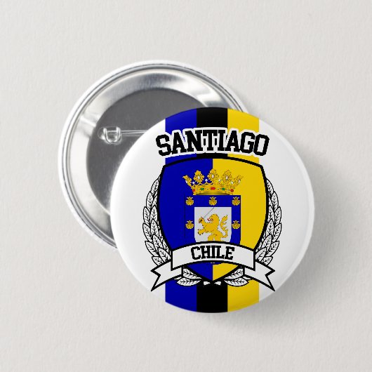 Santiago Ronde Button 5,7 Cm (Voorkant /achterkant)