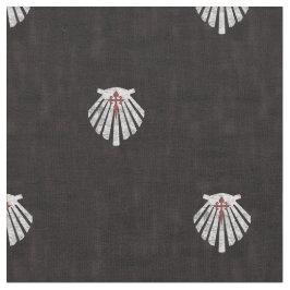 Santiago Scallop Shell patroon stof