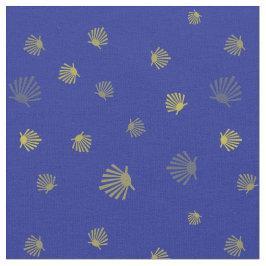 Santiago Scallop Shell patroon stof