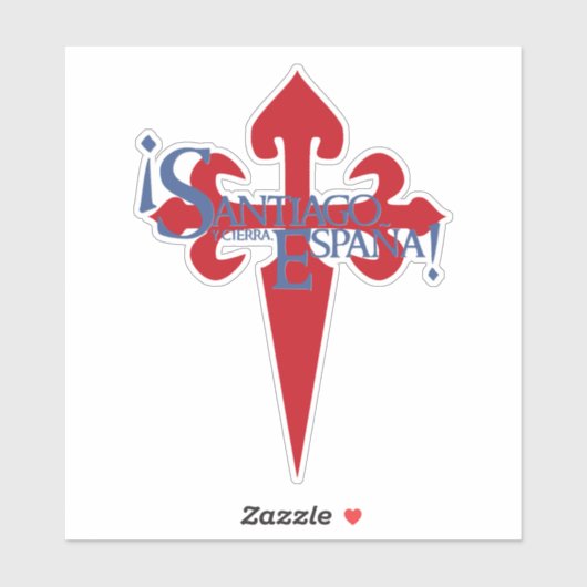Santiago Sticker (Vel)
