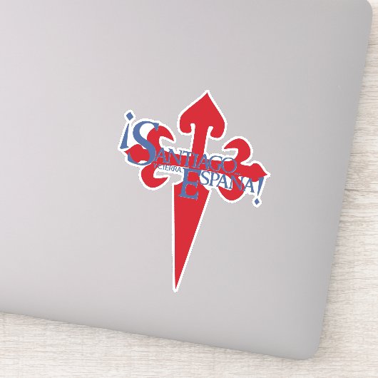 Santiago Sticker (Detail)