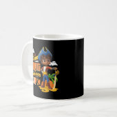 Santiago van de Zeeen Een piraat geeft nooit op Koffiemok (Voorkant links)