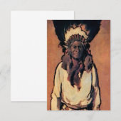 “Santiago” Westerse kunst van Gerald Cassidy Bedankkaart (Voorkant / Achterkant)