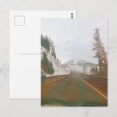 Santiam Pass. Centraal Oregon, VS Briefkaart (Voorkant / Achterkant)