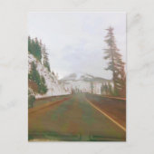 Santiam Pass. Centraal Oregon, VS Briefkaart (Voorkant)