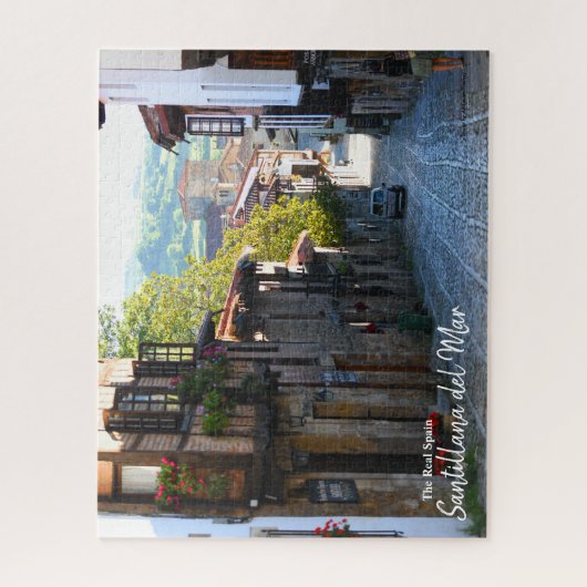 Santillana del Mar - het echte Spanje Legpuzzel (Verticaal)