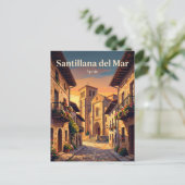 Santillana del Mar Spanje Briefkaart (Staand voorkant)