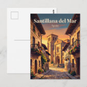 Santillana del Mar Spanje Briefkaart (Voorkant / Achterkant)