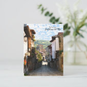 Santillana Morn - Spanje Briefkaart (Staand voorkant)