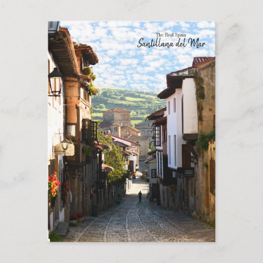 Santillana Morn - Spanje Briefkaart (Voorkant)