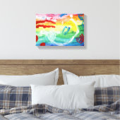 Santino P Lucas Canvas Afdruk (Insitu (Slaapkamer))