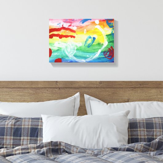 Santino P Lucas Canvas Afdruk (Insitu (Slaapkamer))