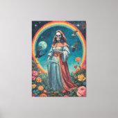 Santisima muerte canvas afdruk (Voorkant)