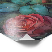 Santisima muerte foto afdruk (Hoek)