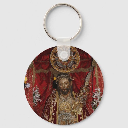 Santo Cristo dos Milagres Sleutelhanger (Voorkant)