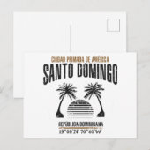 Santo Domingo Briefkaart (Voorkant / Achterkant)