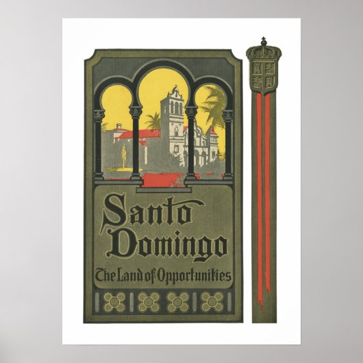 Santo Domingo (canvas) Poster (Voorkant)