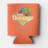 Santo Domingo Caribbean Dominicaanse Republiek Ret Blikjeskoeler (Voorkant)