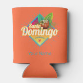 Santo Domingo Caribbean Dominicaanse Republiek Ret Blikjeskoeler (Achterkant)