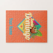 Santo Domingo Caribbean Dominicaanse Republiek Ret Legpuzzel (Horizontaal)