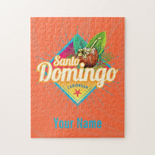 Santo Domingo Caribbean Dominicaanse Republiek Ret Legpuzzel (Verticaal)