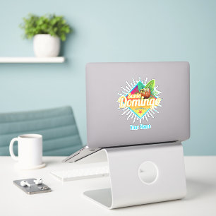 Santo Domingo Caribbean Dominicaanse Republiek Ret Sticker
