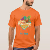 Santo Domingo Caribbean Dominicaanse Republiek Ret T-shirt (Voorkant)