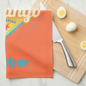 Santo Domingo Caribbean Dominicaanse Republiek Ret Theedoek (Quarter Fold)