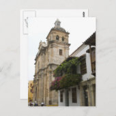 Santo Domingo Church Briefkaart (Voorkant / Achterkant)
