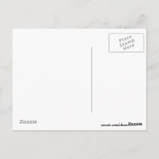 Santo Domingo Deer Briefkaart (Achterkant)