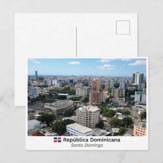Santo Domingo - Dominicaanse Republiek Briefkaart (Voorkant / Achterkant)