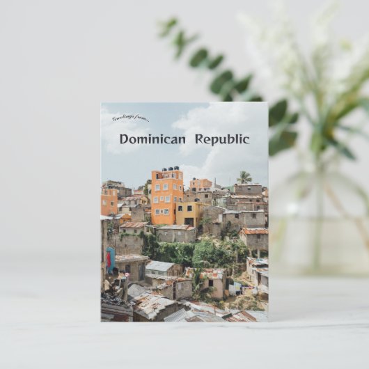 Santo Domingo Dominicaanse Republiek Briefkaart (Staand voorkant)