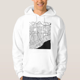 Santo Domingo Dominicaanse Republiek Kaart Hoodie