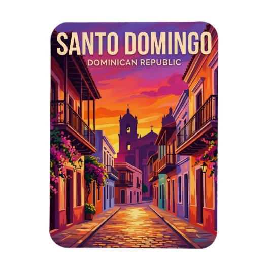 Santo Domingo Dominicaanse Republiek Magneet (Verticaal)